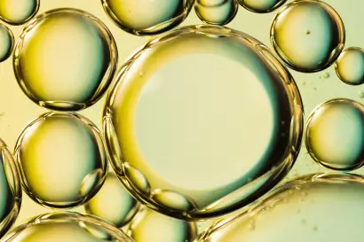 El elaiólogo: el experto en AOVE / Zoom vista molécula de aceite al microscopio